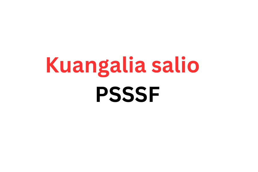 Jinsi ya kuangalia salio PSSSF | check Balance