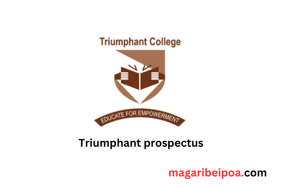 Triumphant college prospectus 2024 Download PDF
