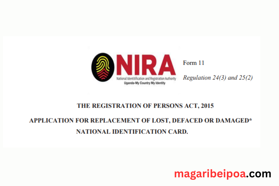 NIRA Form 11 Download PDF 