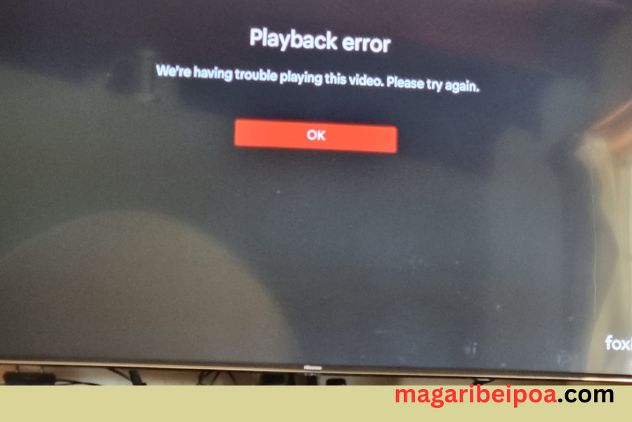 How to fix Foxtel playback error