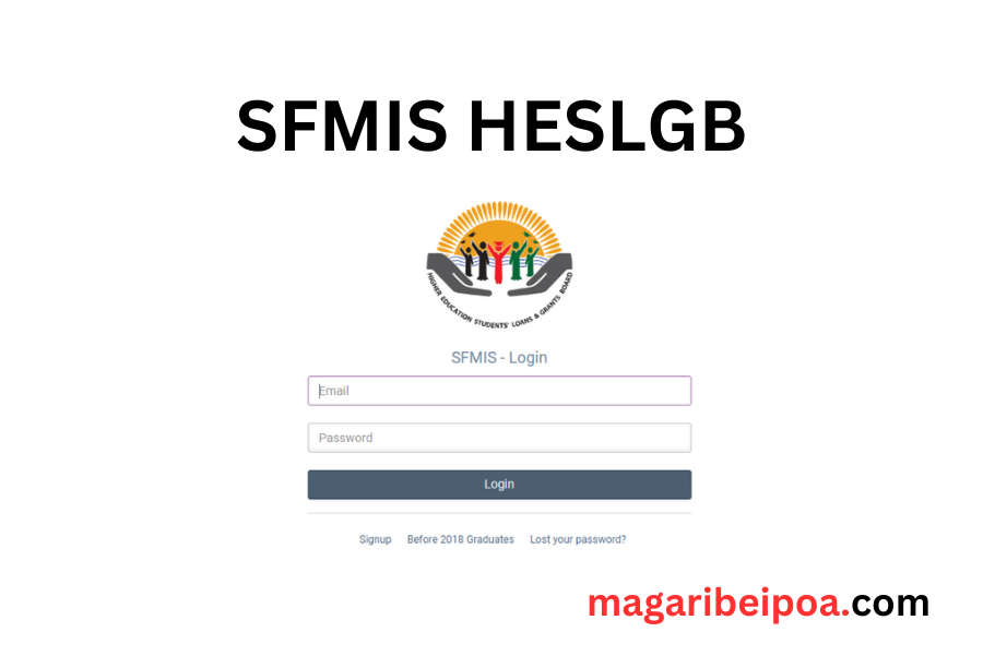 SFMIS HESLGB Login 