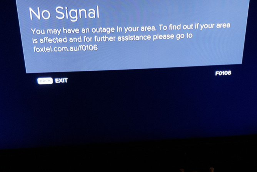 Foxtel Box flashing orange (what does it mean)